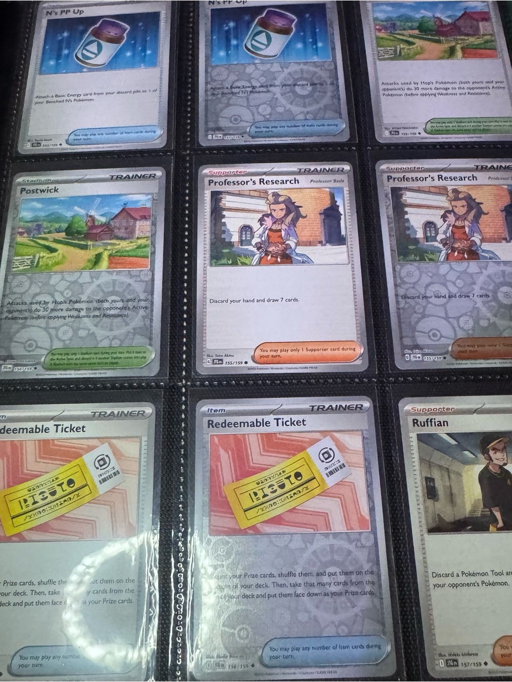 Journey Together sealed master set (missing 6 cards)